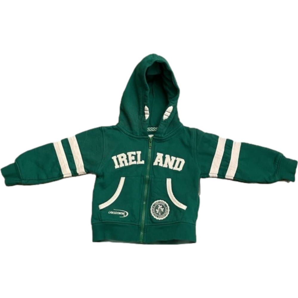 ☘️ireland Hoodie by Baby Landsdowne🌈 St. Patrick’s Day Green 1-6 mos